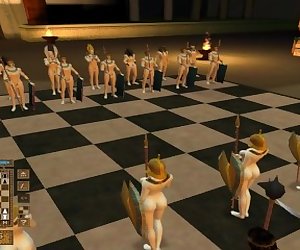 Chess porn 3D porn game review ! Sex games