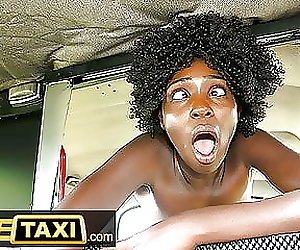 Fake Taxi ndash African Ebony Queen Rides a huge thick cock